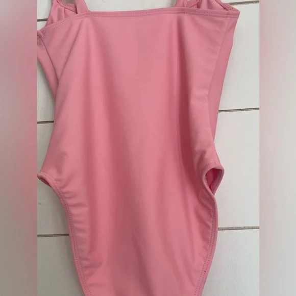 NWOT free people Seea Ginger One Piece Pink swimsuit - Picture 8 of 10